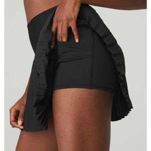 Alo Yoga grand slam tennis skirt - Black XS